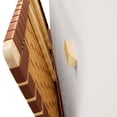 thumbnail image 4 of Headboard, Twin Size, Brown Natural, Vegan Leather, Bedroom, Modern Contemporary HB36745, 4 of 8