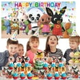 thumbnail image 4 of Bing bunny Cake Topper CupcakeS Set Birthday Party Supplies Decoration Decor Kit, 4 of 4
