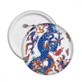thumbnail image 1 of China Chinese Dragon Cloud Pattern Pins Badge Button Emblem Accessory Decoration 5pcs, 1 of 2
