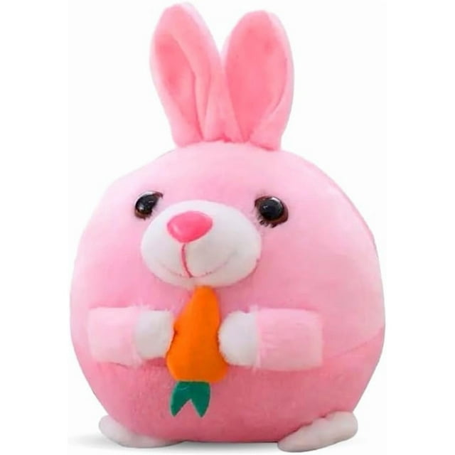 Interactive Dog Toys, 2026New Active Moving Pet Plush Toy, Rechargeable Squeaky Dog Ball Toy with Talking Sound, Washable Cartoon Pig Plush Toy for Dogs Puppies.,Rabbit