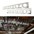 thumbnail image 2 of FEAMOS Fishings Poles Wall Ceiling Storage Rack Fishings Rod Holder Horizontals 10-Rod Rack for Garage Wall Storage, 2 of 7