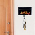thumbnail image 3 of Car Garage Key Holder with Opening Door, Key Holder for Wall, Fun 3D Printed Key Organizer, Easy Installation Key Rack for Entryway, 3 of 5