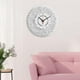 thumbnail image 2 of Reloj religioso de péndulo para sala de estar, guardería, dormitorio, decoración para Eid Ramadán Indio de plata, 2 of 7