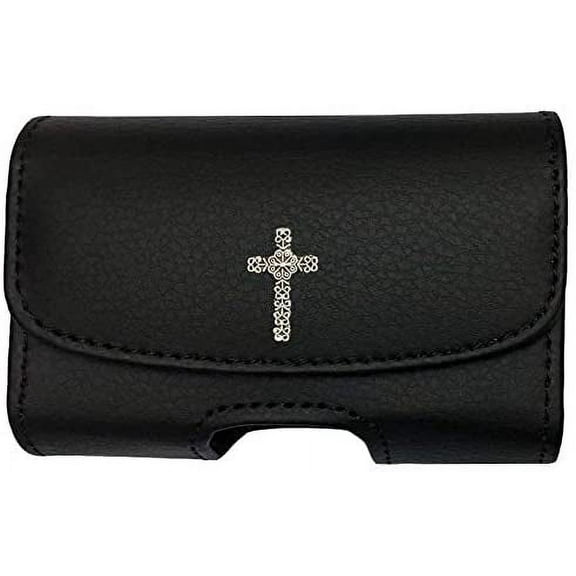 Premium 3D Metal Cross Pouch Case with Belt Clip for Tandem Diabetes Care T:Slim X2 Pump