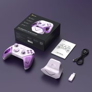 EasySMX D10 PC Controller with Charging Dock/TMR Joysticks/Dual-Mode Triggers/Motion Control, Wireless Gaming Controller for PC,iOS,Android,Switch,Steam