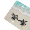 thumbnail image 3 of Yehwow Baby Sea Turtles Metal Car Plate Decorative Aluminum License Plate Tag Sign, 3 of 5