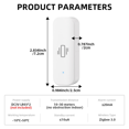thumbnail image 4 of 2X Tuya Smart Vibration Sensor ZigBee Tuya Sensor Monitor App Control Security Protection Zigbee Sensor, 4 of 8