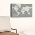 thumbnail image 3 of 24" Minimalist World Map Canvas Wall Art, 3 of 3