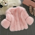 thumbnail image 3 of BLTIBY Fur Coat for Women,Faux Furry Cropped Fluffy Jacket Winter Fall Open Front Coats Shaggy Warm Elegant Comfy Long Sleeve Outerwear 2024 Pink 4XL, 3 of 4