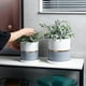 thumbnail image 4 of Matsuzay Maceta De Cerámica Innovadora Para Espacios Pequeños Grandes En Estilo Y Macetas De Cerámica Para Verduras Jardín y Patio rojo 11*11, 4 of 6