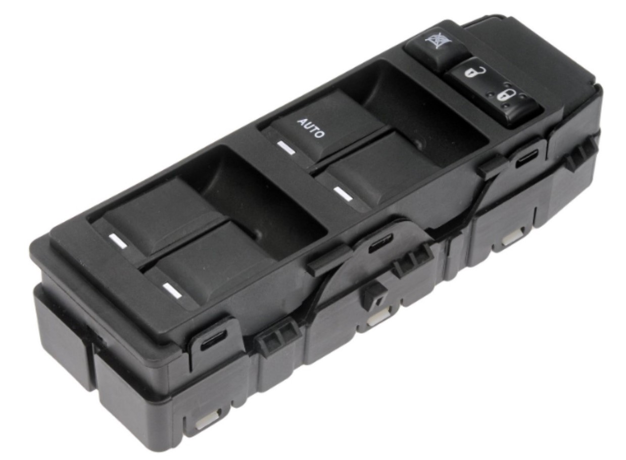 Power Window Master Control w/ Switch Driver Window Auto Up/Down Only