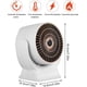 thumbnail image 2 of Mini calentador de 800 W, mini calentador de ventilador de ahorro de energía con calentamiento rápido 3S, calentador de espacio económico y silencioso, calentador de espacio pequeño con termostato de, 2 of 5