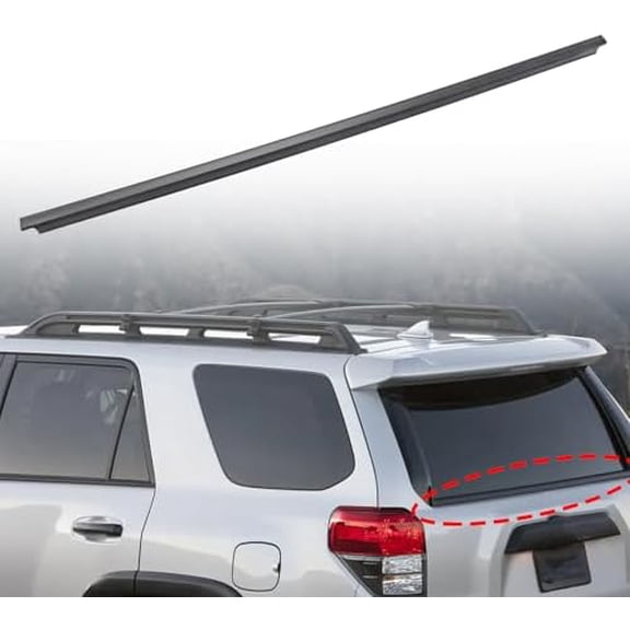 Door Tailgate Glass Belt Molding Weather Strip Compatible with Toyota Vehicle 4Runner 2009-2023 Replace# 68292-35041 6829235040$$Vehicle Parts & Accessories