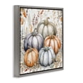 thumbnail image 2 of Stupell Industries French Country Watercolor Pumpkin Harvest Gray Floating Frame Canvas Art, 18 x 18, by Creative Studio, 2 of 8