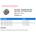 thumbnail image 2 of Fan Clutch - Compatible with 2002 - 2004, 2006 - 2017 Toyota Tacoma 2003 2007 2008 2009 2010 2011 2012 2013 2014 2015 2016, 2 of 2