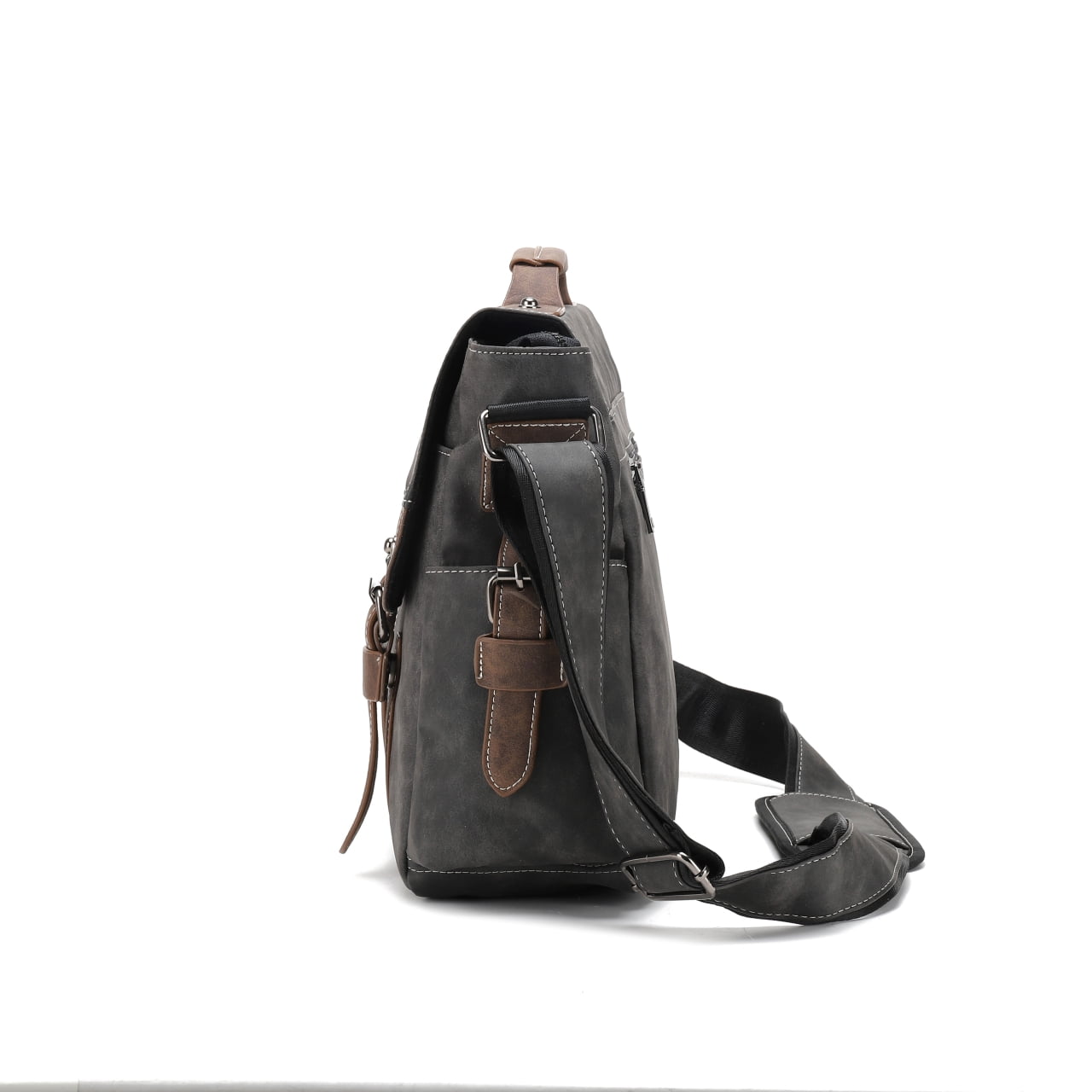 Xeie Thuk Men's Vintage Designer Briefcase PU Leather Tote Business Office Man Messenger Bag Casual Solid Computer Laptop Handbag