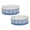 Blue Tile, variant on Bone Dry Ceramic Pet Treat Canister, Dishwasher Safe, 4x6.5", Blue Tile