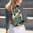 thumbnail image 5 of Disketp Abstract Dalmatian Art Mochila de Lona Estampada, Mochila Escolar de Viaje Ligera para Estudiantes y Portátil-Medium, 5 of 5