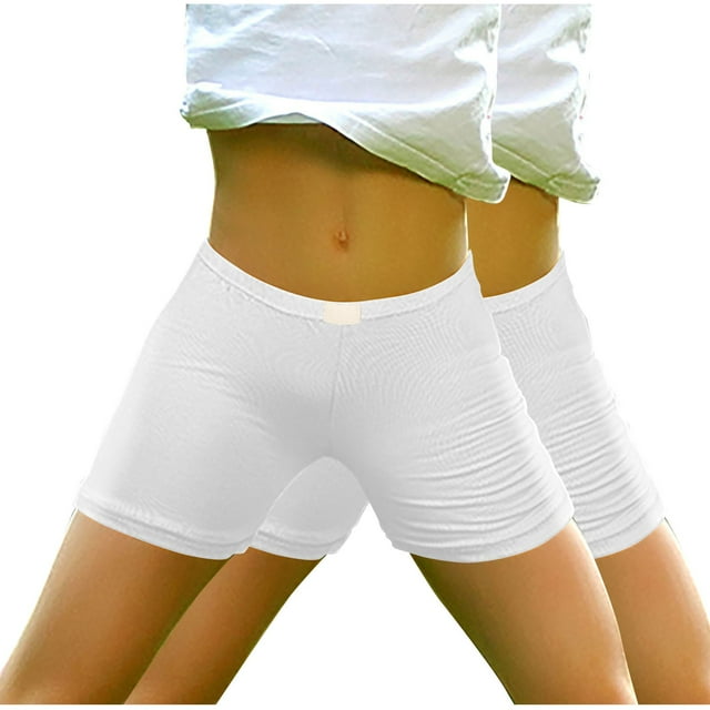 Birdeem Short pour Filles Mode Décontractée Printemps et Été Uni Taille Élastique Short pour Enfants