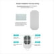 thumbnail image 4 of Alarma Inalámbrica para Puertas y Ventanas Alarma Magnética de Puerta Remota Multifunción de 140 DB para Seguridad del Hogar Antirrobo, 4 of 5