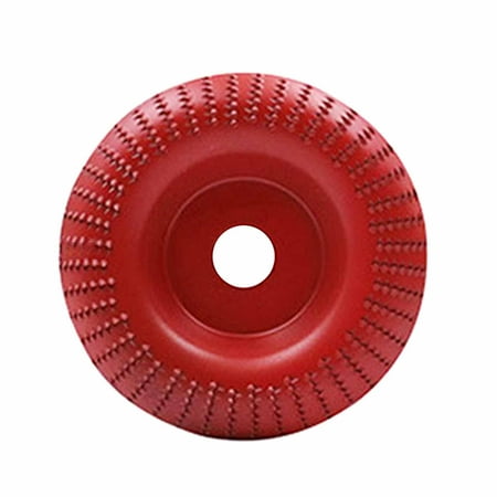 

fanshao 100mm Sanding Disc Curved Wear-resistant Carbon Steel Professional Carving Wheel for Woodworking