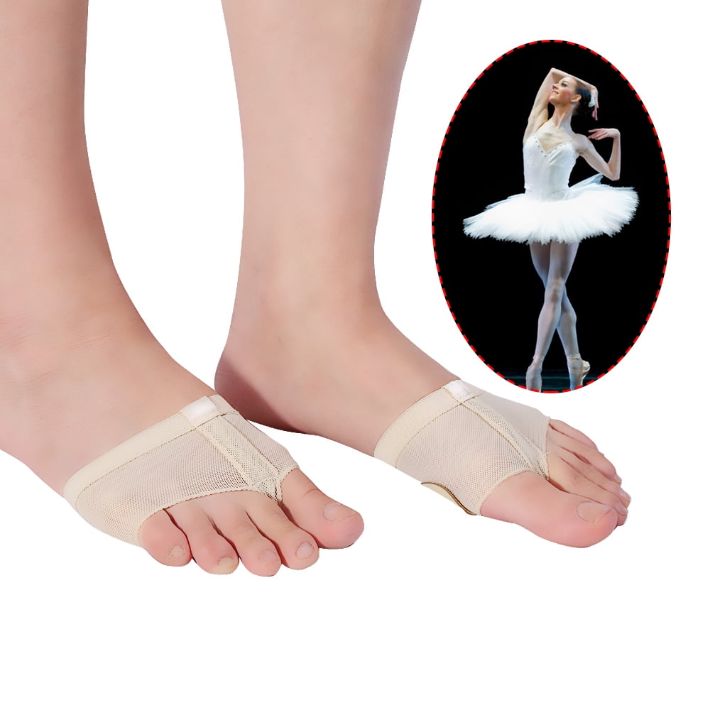 1 pair Half Sole Ballet Shoe Lyrical Contemporary dance shoes Leather Shoes Paw Complexion accessries Size M