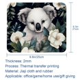 thumbnail image 5 of Koala Gaming Mouse Pad, Mouse Mat, Mouse Pad - Square, 8.3x9.8 Inch, Printed, Non-Slip Rubber Bottom - Suitable for Office and Gaming, 5 of 6