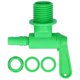 thumbnail image 1 of Green Food Grade Safe PP Fermentation Barrel Tap Beer Bucket Faucet Home Brew Accessory, 1 of 5