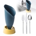 thumbnail image 1 of Efficient Kitchen Utensil Organizer ABS Dish Rack Drainable Chopstick Spoon Holder Storage Container, 1 of 5