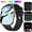 Black silicone watch, variant on New Ultra-thin Smartwatch, 1.96" HD AMOLED Display, 200mAh Battery, 100+ Sports Modes, Weather, Wireless Calling, Classic Stylish Design, Ideal Gift for Friends