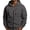 #A01-Dark Gray, variant on Full Zip Hoodies for Men Tactical Full Zip Pullover Sweatshirt Hooded Jacket Athletic Casual Drawstring Hoodie with Zip Pocket for Fall Winter Relax Casual Pullover Top Sweatshirt