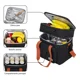 thumbnail image 3 of Lonchera Térmica De Gran Capacidad Con Correas P/hombro Color Negro, 3 of 8