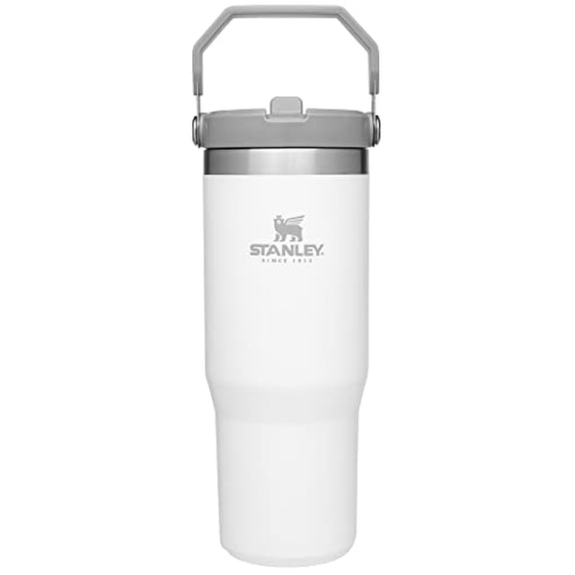 Vaso de acero inoxidable Stanley IceFlow con pajita 30oz