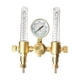 thumbnail image 1 of Riwesomey Dual Output Argon Regulator Flowmeter 0-4500 0-60CFH PSI Premium Suministros de soldadura, 1 of 1
