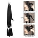thumbnail image 3 of Extensiones de cabello con coleta trenzada larga, trenzas DIY, envoltura con goma para el cabello. Negro, 3 of 9
