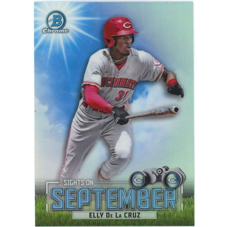 MLB 2023 Bowman Chrome Elly De La Cruz SOS-7 (Rookie, Sights on