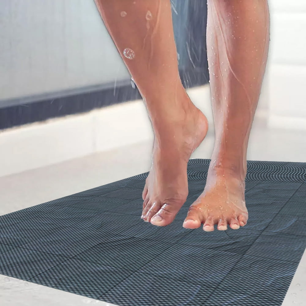 Kahuna Grip™ Non-Slip Bath & Shower Mat - Granite Tiles (14x27)
