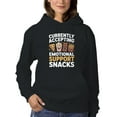 thumbnail image 2 of Emotional Support Snack Squad Men's Hoodie, 2 of 3
