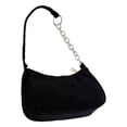 thumbnail image 2 of de bola de hervida para mujer, carteras de gran capacidad, bolsa de viaje, bolsa de playa para mujer, bolso de hombro informal, bolso Negro Macarena  Monedero de hombro, 2 of 7