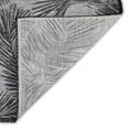 thumbnail image 7 of Liora Manne  Carmel Fronds Indoor/Outdoor Rug Black 3'3"x4'11" 3' x 5' Indoor,Outdoor,Accent Living Room,Patio,Kitchen Rectangle, 7 of 7