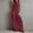 Red, variant on Women's Wide Leg Jumpsuits Adjustable Strap Sleeveless Stretchy Long Pant Casual Jumpsuit with Pockets(White,XXL)