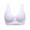 Purple, variant on Seductiva Womens Seamless Wireless Supportive Bra Popular Foreign Trade Jelly Liquid Foundation Underwear Women's Back Ring Gathering Thin Large Bra T-Shirt Bras Available 1PC