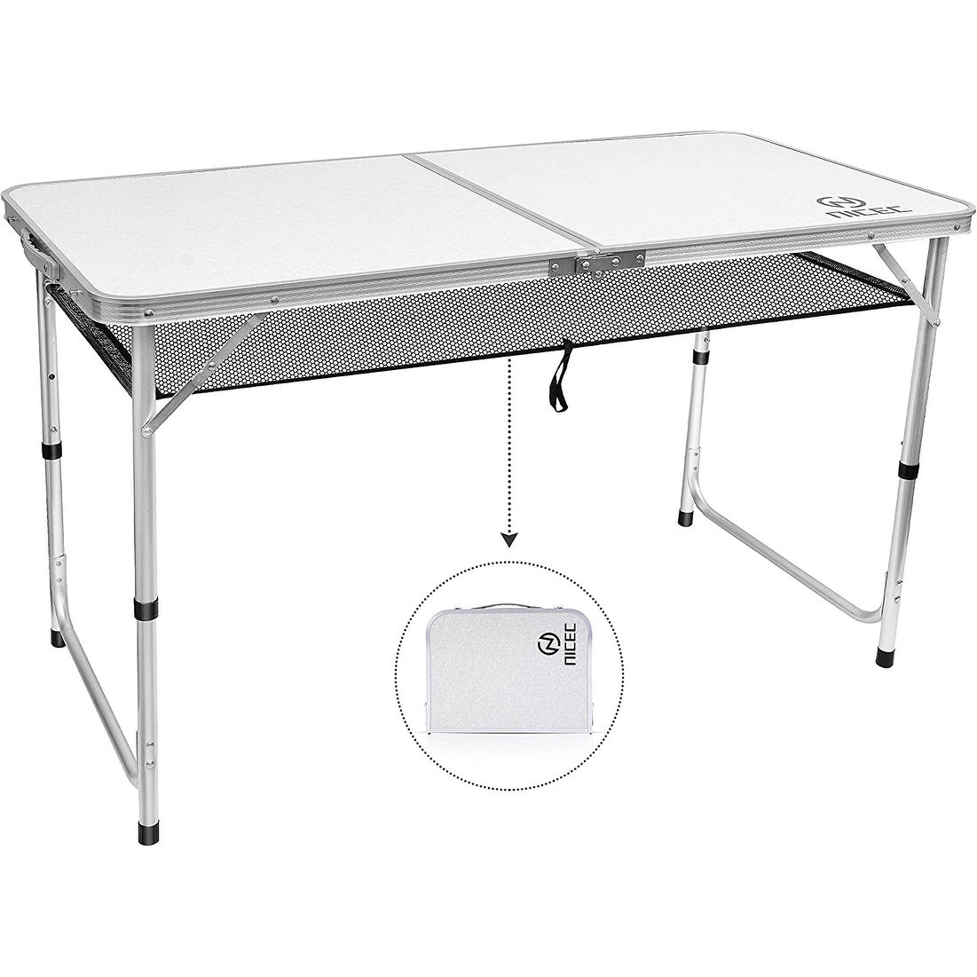 Folding Card Table Adjustable Height Portable Camping Table folding-card-table-adjustable-height-portable-camping-table