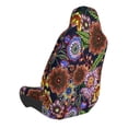 thumbnail image 2 of Balery Vintage Floral Funda de Asiento para Auto con Diseño - Cubierta Frontal Suave y Transpirable con Protector Antideslizante- 1 Unidad, 2 of 5