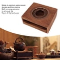 thumbnail image 5 of Yajisi Japanese Style Walnut Candle Tea Warmer, Multi-Functional Teapot & Teacup Warmer - 5.9x5.5x2.4 Inches, 5 of 9
