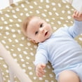 thumbnail image 5 of Gllquen Baby Mini Crib Pack N Play Sheets for Toddler Boys Girls Fitted Quilted Playard Sheet 38" x 26", Autumn, 5 of 11