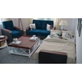 thumbnail image 6 of Ottomanson Origins X Convertible Sofa Bed with Storage 74", Turquoise Microfiber, 6 of 12