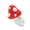 pointed mushroom, variant on 3D Red Mushroom Fridge Magnets Creative Designed Resin Refrigerator Magnets Personality Home Decorations