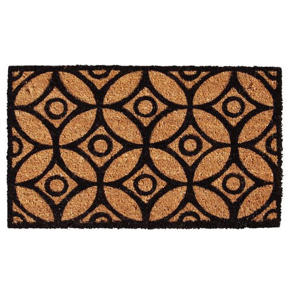 Calloway Mills Circles and Stars Outdoor Doormat 17" x 29"