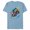Ocean Blue, variant on Avengers Family Vacation Trip Travel Sketch Art - Short Sleeve Blended T-Shirt for Adults - Customized-Ocean Blue